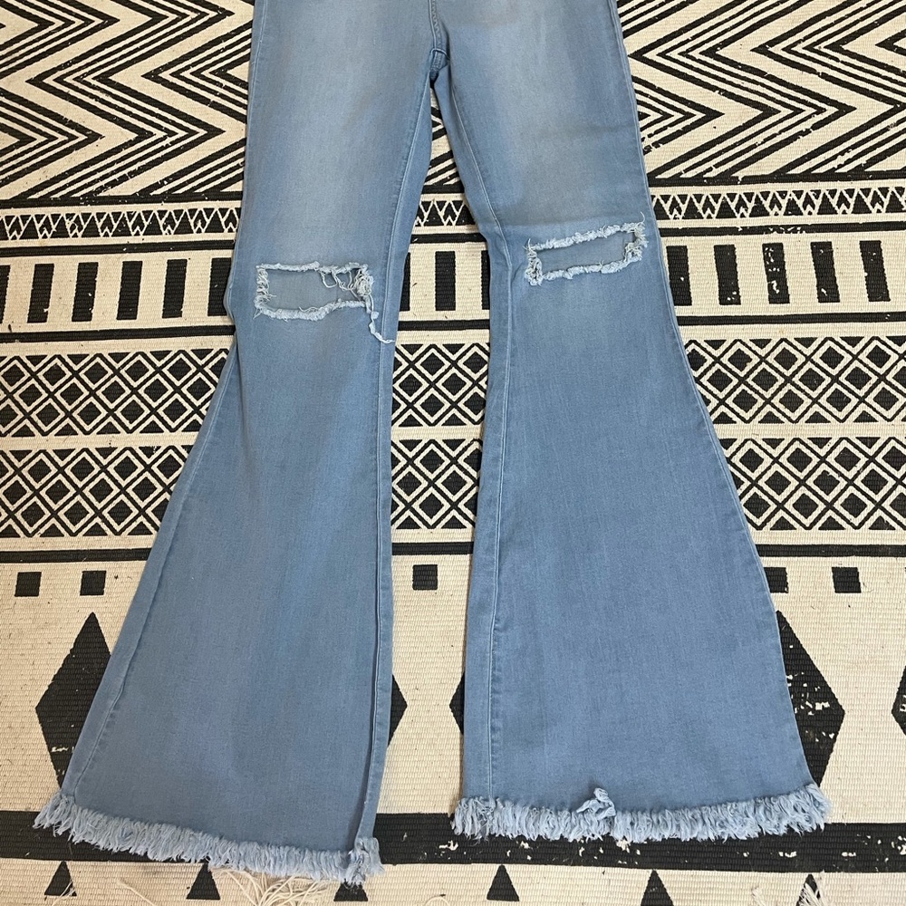 High waisted Bell bottoms